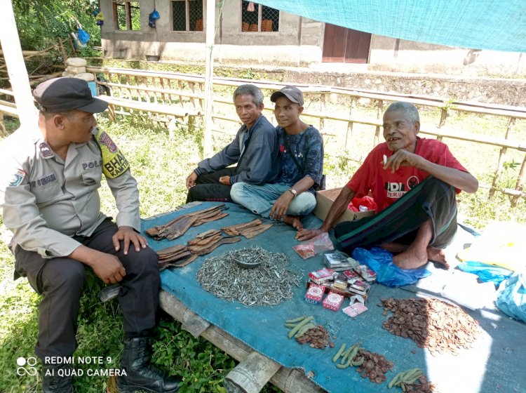 Sambang, Cara Bhabinkamtibmas Untuk Menciptakan Kamtibmas Yang Kondusif