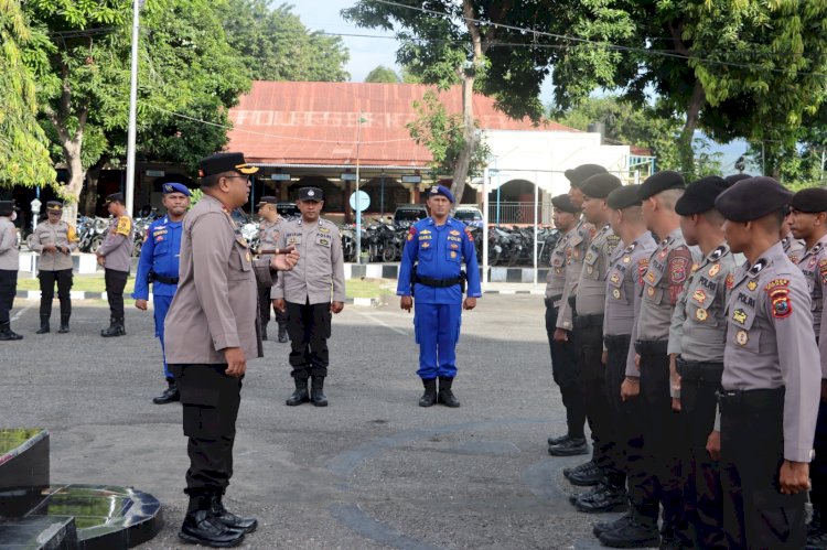 Berikan arahan kepada para Bintara remaja, ini penekanan Kapolres AKBP Hardi