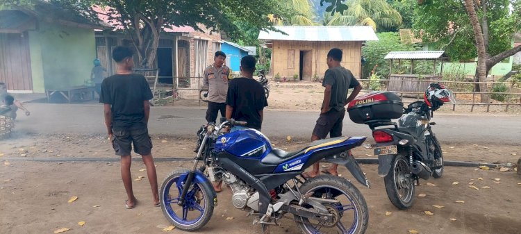 Lewat Sambang Bhabinkamtibmas Ajak Warga Wujudkan Kamtibmas Kondusif