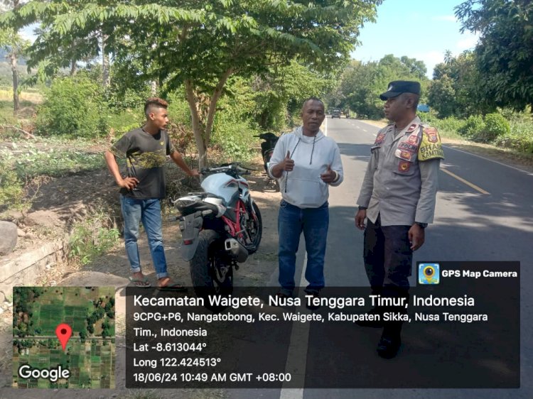 Patroli Rutin Polsek Waigete, Polres Sikka: Menjaga Keamanan dan Ketertiban Masyarakat