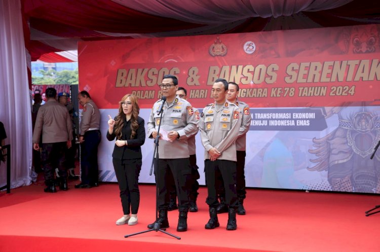 Polri Bedah Rumah Sebanyak 558 Bangunan dalam Rangka Hari Bhayangkara ke-78