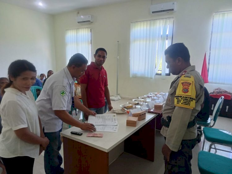 Sinergi Dalam Upaya Perangi Stunting: Puskesmas Waigete  Serahkan Bantuan ke 11 Desa di Kecamatan Waigete