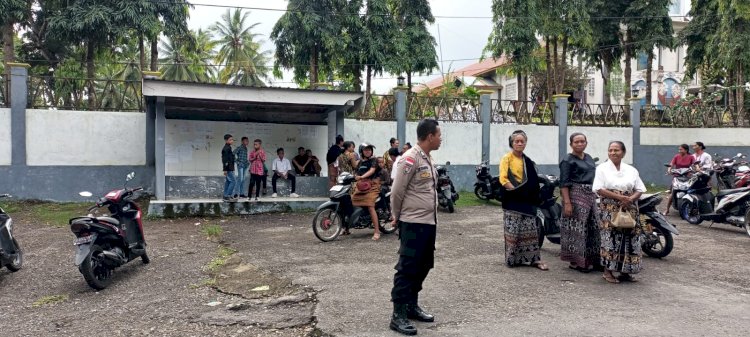 Polsek Nelle Gelar Patroli Rutin, Wujudkan Situasi Aman dan Kondusif