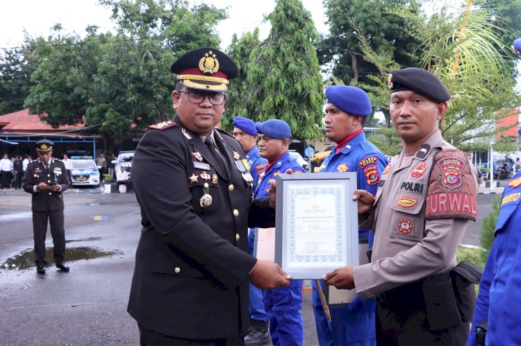 Syukuran Hari Bhayangkara ke-78 di Polres Sikka Berlangsung Meriah