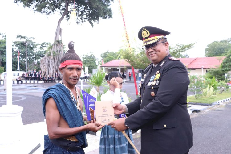 Syukuran Hari Bhayangkara ke-78 di Polres Sikka Berlangsung Meriah