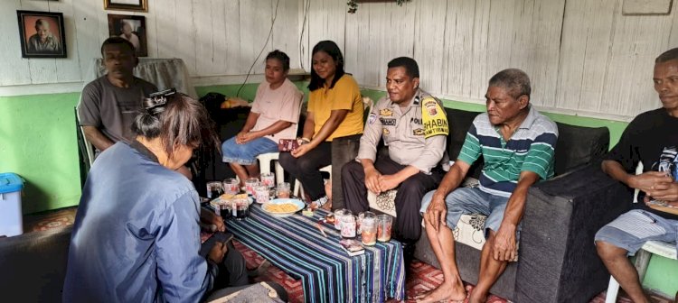 Wujudkan Keamanan Dalam Lingkungan, Bhabinkamtibmas Sambang Warga Binaan