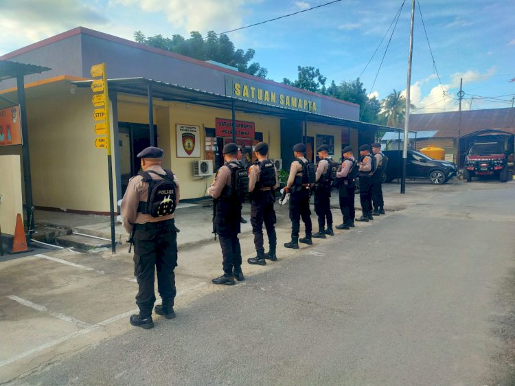 Agar Profesional Dalam Pengamanan di Beberapa Obvitnas, Unit Obvit Melaksanakan Apel