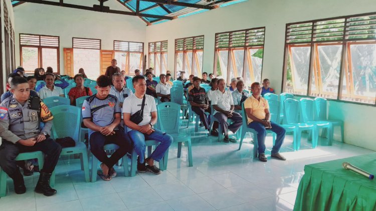 Komitmen Bersama untuk Keamanan Menjelang Pilkada di Kelurahan Wuring