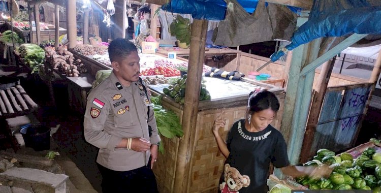 Patroli Rutin Polsek Waigete Untuk Menjaga Kamtibmas Kondusif