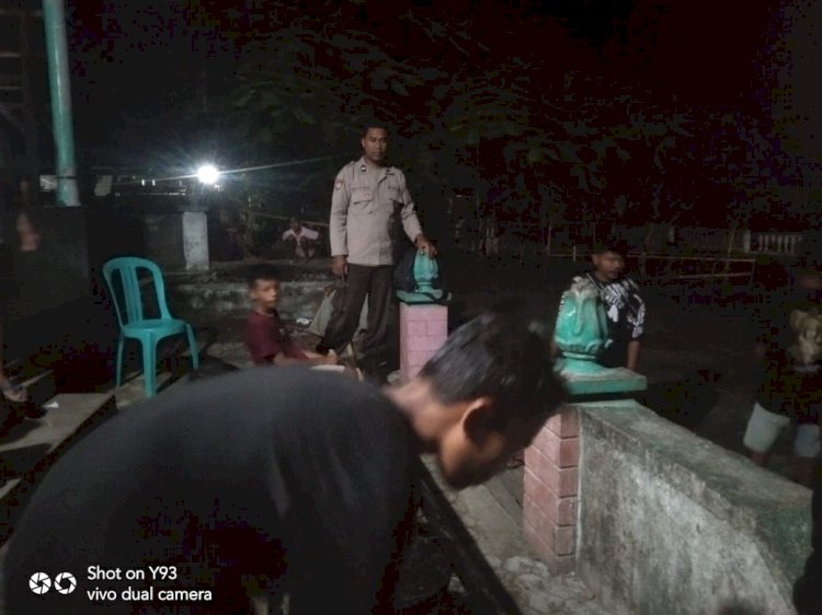 Polsek Lela Polres Sikka Membina Ketertiban dan Kondusifitas Sitkamtibmas Dengan Intens Patroli