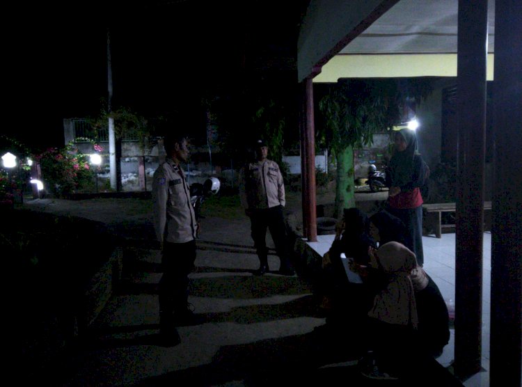 Kegiatan Patroli Rutin Polsek Alok Polres Sikka Meningkatkan Keamanan dan Ketertiban