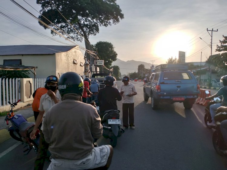 PELAKSANAAN KEGIATAN PENERTIBAN RANMOR DI WILAYAH HUKUM  POLRES SIKKA