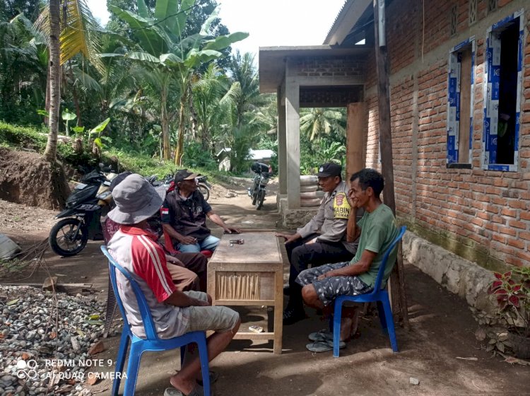 Ciptakan Rasa Aman Bhabinkamtibmas Pol Subsektor Mego Sambang Warga Binaan