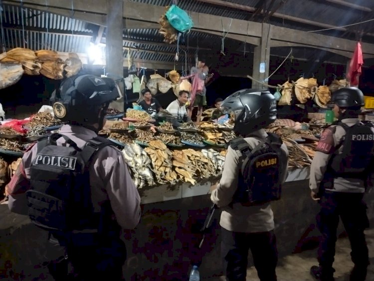 Unit Turjawali Sat. Samapta Polres Sikka Laksanakan Patroli Perintis Presisi dan KRYD untuk Menjaga Kamtibmas