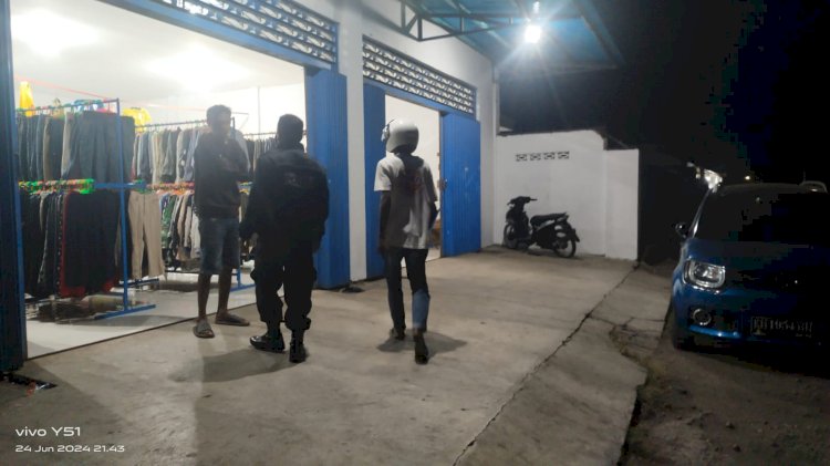 Polsek Alok Polres Sikka Lakukan Patroli Rutin di Obyek Vital