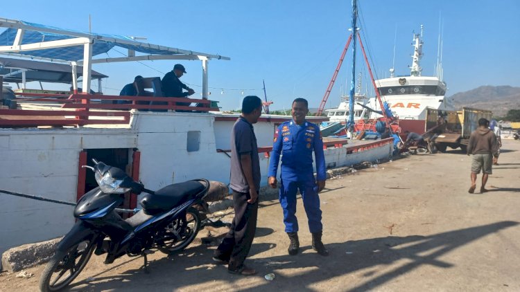 SAT POLAIRUD POLRES SIKKA LAKSANAKAN GIAT POLMAS KEPADA MASYARAKAT WURING.