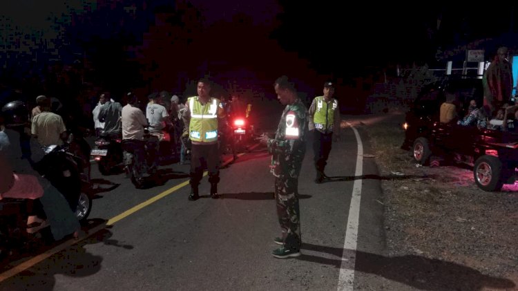 Polsek Paga Sambut Kepulangan Jemaah Haji dengan Pengawalan Khusus