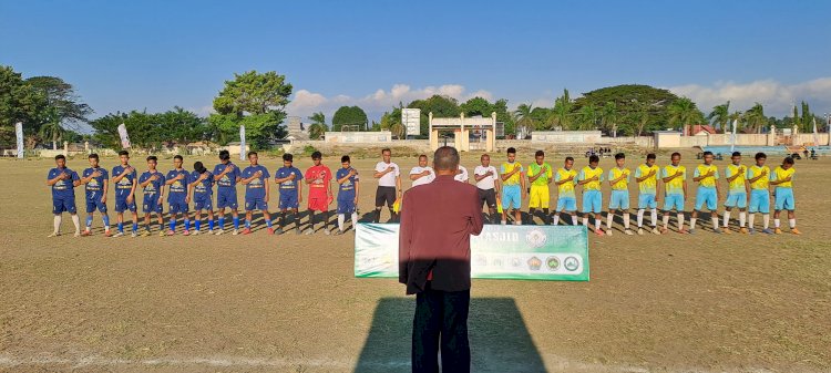 PENGAMANAN TURNAMEN SEPAK BOLA REMAJA MASJID SEKABUPATEN SIKKA TAHUN 2024