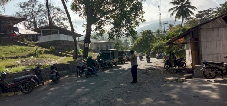 Pengaturan Lalu Lintas di Pasar Mingguan Kec. Lela: Upaya Meningkatkan Keamanan Pengunjung