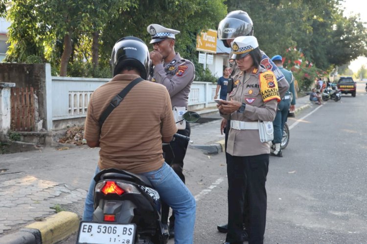 Polres Sikka Sukses Gelar Operasi Patuh Turangga 2024: Kesadaran Lalu Lintas Meningkat, Pelanggaran Menurun