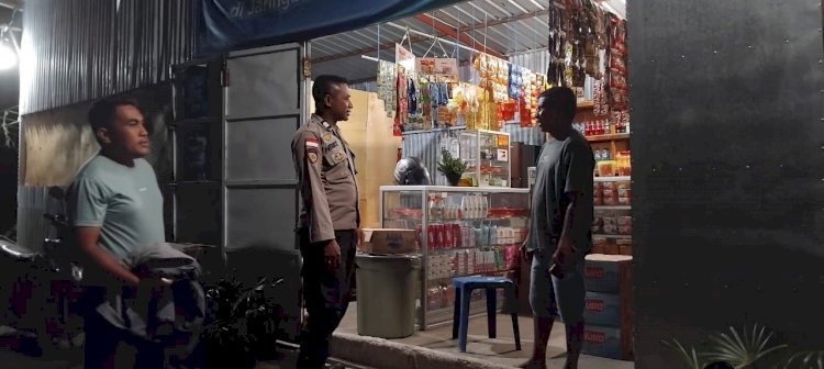 Polsek Alok Gelar Patroli Malam: Ciptakan Kondisi Aman dan Nyaman di Wilayahnya