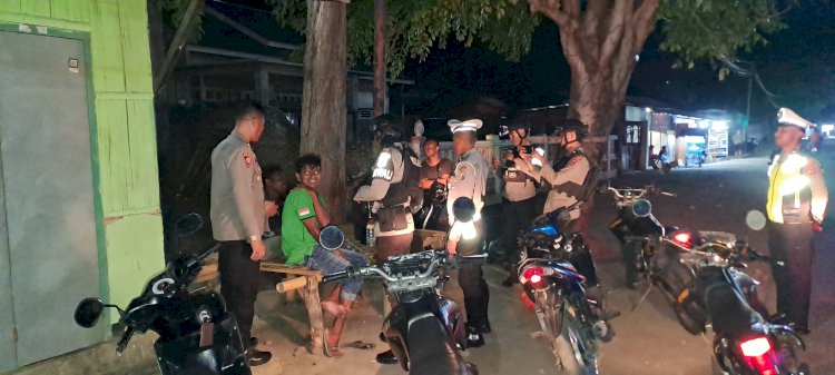 Polres Sikka Intensifkan Patroli Malam, Pastikan Kamtibmas Kondusif Jelang Pilkada 2024