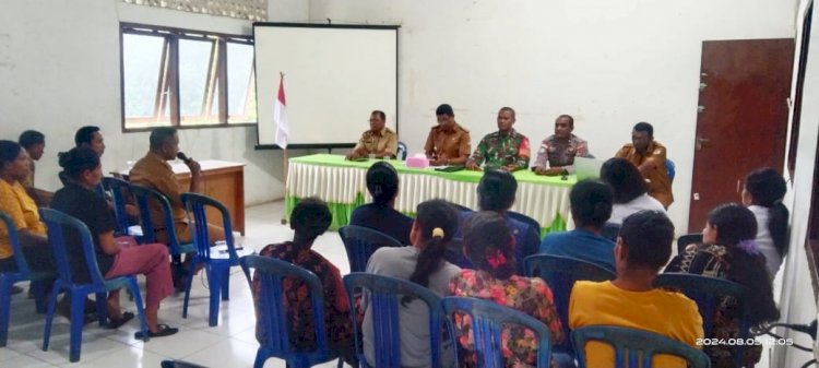 Rapat Pemantapan Panitia HUT Proklamasi 17 Agustus 2024 Tingkat Kecamatan Doreng Berlangsung Lancar