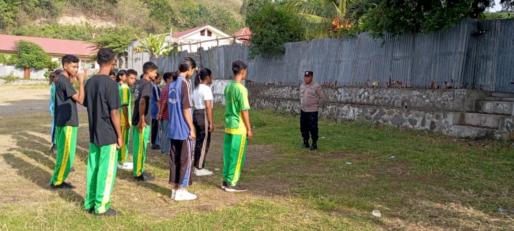 Kegiatan Latihan PBB Peserta Paskibra HUT RI ke-79 Kecamatan Lela Berlangsung Sukses