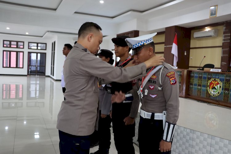 Wakapolres Pimpin Latihan Pra Operasi Mantap Praja Turangga 2024