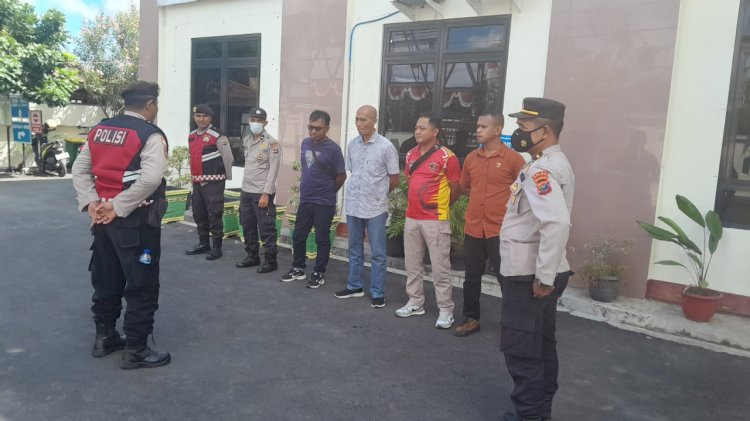 PENGAMANAN SIDANG PERKARA SECARA VIRTUAL DI KANTOR PN MAUMERE