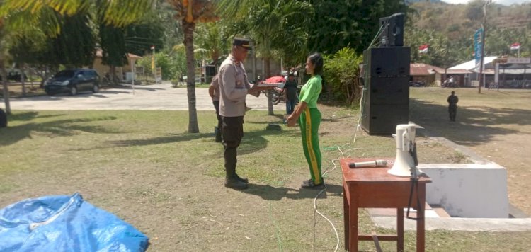 Gladi Bersih Upacara HUT Ke-79 RI di Kecamatan Lela Berlangsung Khidmat