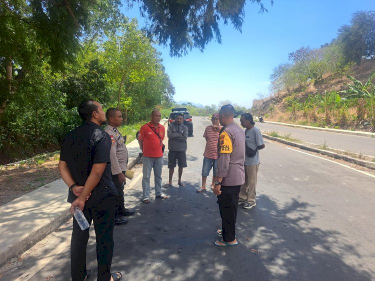 POLRES SIKKA MONITORING LOKASI  BLAYER KEMERDEKAAN OTOMOTIF R2