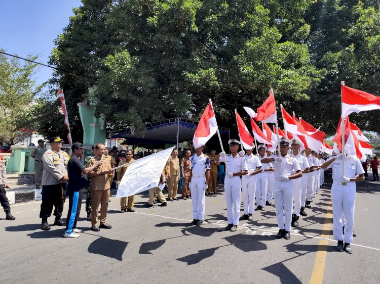 Karnaval Semarakkan HUT RI ke-79 di Kabupaten Sikka: Ribuan Anak TK/PAUD dan SD Tampilkan Keberagaman Budaya