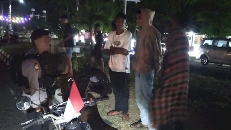 Unit Turjawali Sat Samapta Res Sikka Laksanakan Patroli Perintis Presisi Dan KRYD