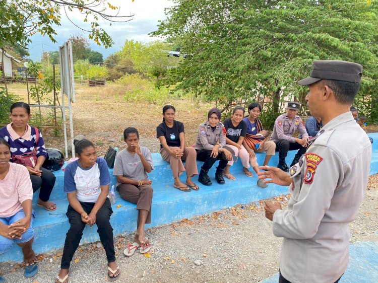 SAT BINMAS LAKSANAKAN KEGIATAN HIMBAUAN KAMTIBMAS MENJELANG PEMILUKADA SERENTAK 2024