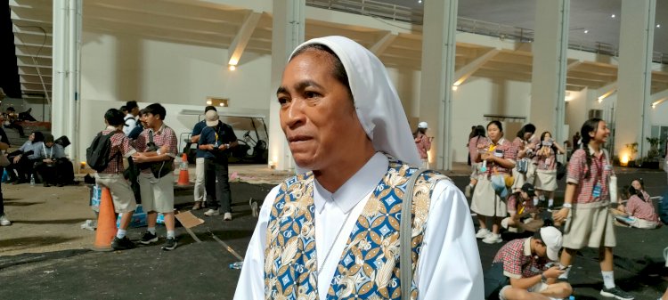 Sister Maria Apresiasi Polri dalam Pengamanan Kunjungan Paus Fransiskus di Indonesia