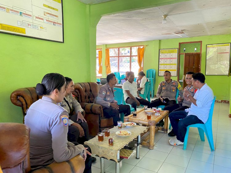 KAURBINOPS SAT BINMAS POLRES SIKKA LAKSANAKAN GIAT PENGGALANGAN DAN KOORDINASI ( COOLLING SYSTEM ) DENGAN APARAT DESA TILANG KEC.NITA,KAB.SIKKA