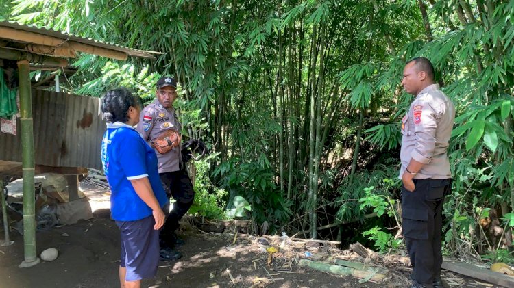 KEGIATAN PATROLI RUTIN  OLEH PIKET JAGA SPKT REGU II POLSEK NITA POLRES SIKKA.