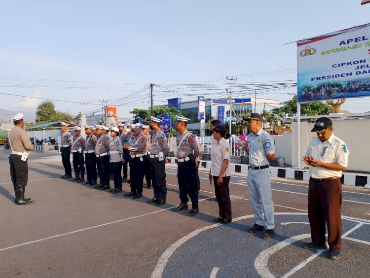 Operasi Zebra Turangga 2024, Polres Sikka Intensifkan Sosialisasi dan Penegakan Hukum Lalu Lintas