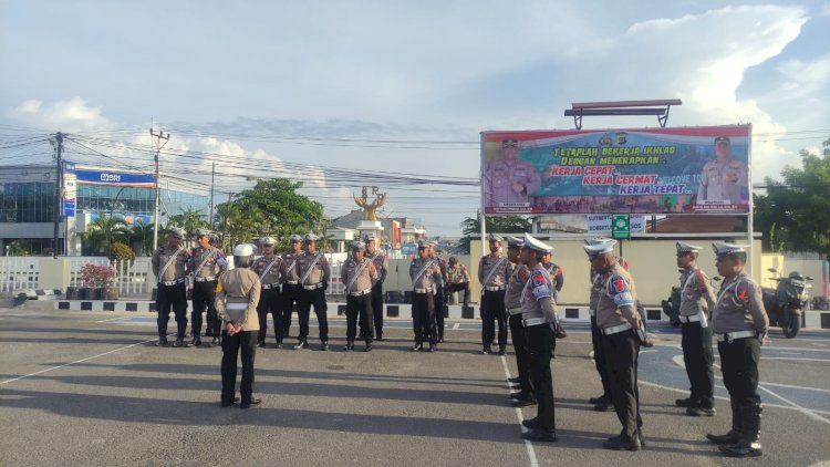 POLRES SIKKA LAKSANAKAN PENERTIBAN RANMOR, WUJUDKAN KAMSELTIBCAR LANTAS DI KABUPATEN SIKKA