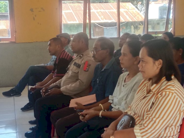 Rapat Koordinasi Bidang Kesehatan Triwulan III Kecamatan Alok Tahun 2024 Bahas Capaian dan Rencana Tindak Lanjut