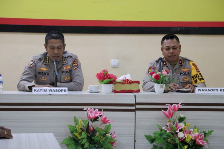 Pengawasan Operasi Mantap Praja Turangga 2024 di Polres Sikka Berjalan Lancar