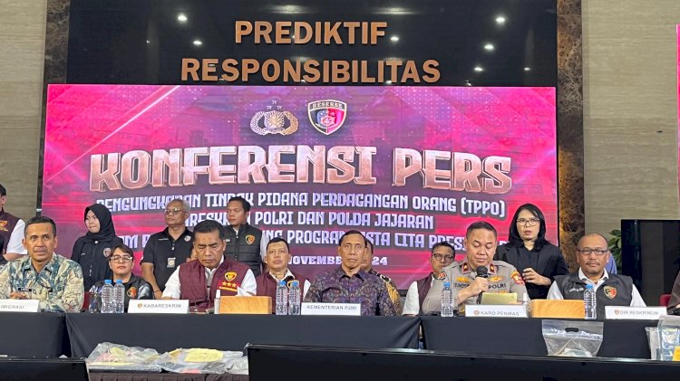 Polri Berhasil Ungkap 397 Kasus TPPO dan 482 Tersangka, Selamatkan 904 Korban dalam Sebulan