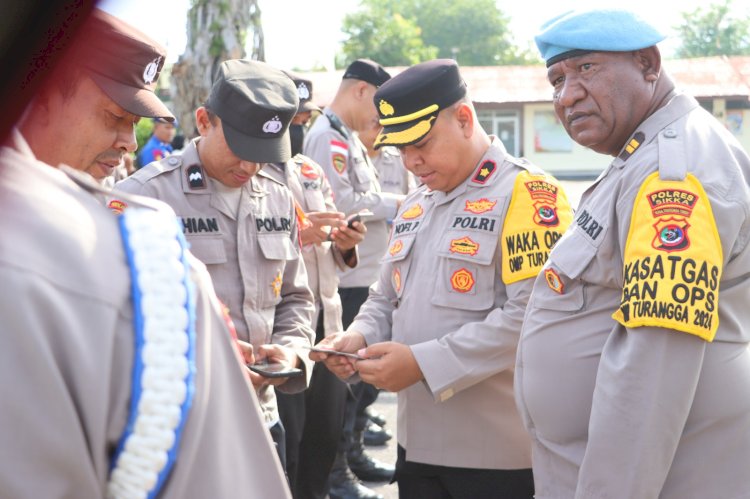 Polres Sikka Gelar Apel Fungsi dan Operasi Gaktiblin, Tingkatkan Disiplin dan Kesiapan Personel