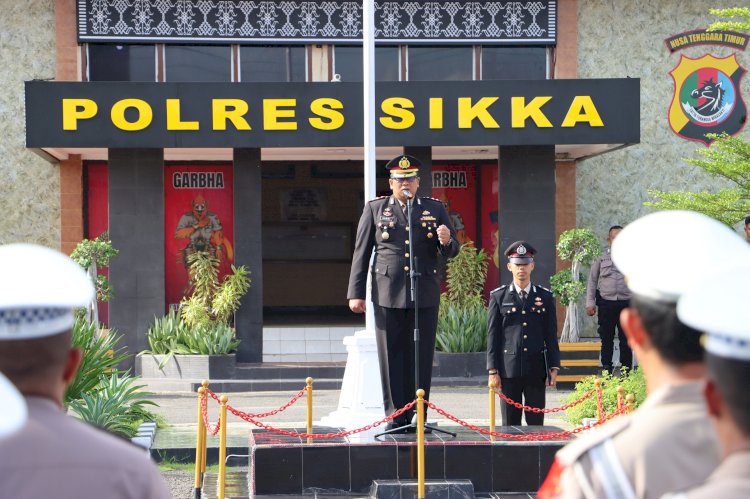 Kapolres Sikka Pimpin Upacara Peringatan Hari Bela Negara ke-76