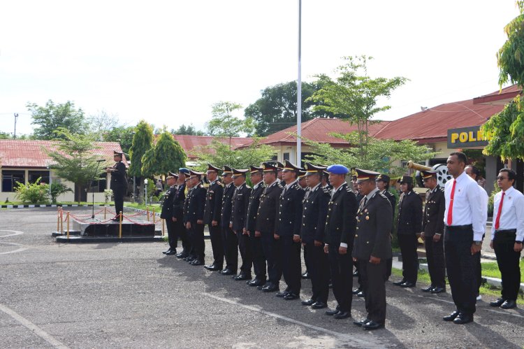 Kapolres Sikka Pimpin Upacara Peringatan Hari Bela Negara ke-76