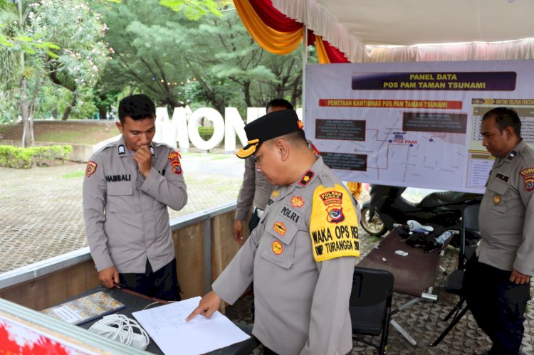 Wakapolres Sikka Tinjau Kesiapan Posko Operasi Lilin Turangga 2024