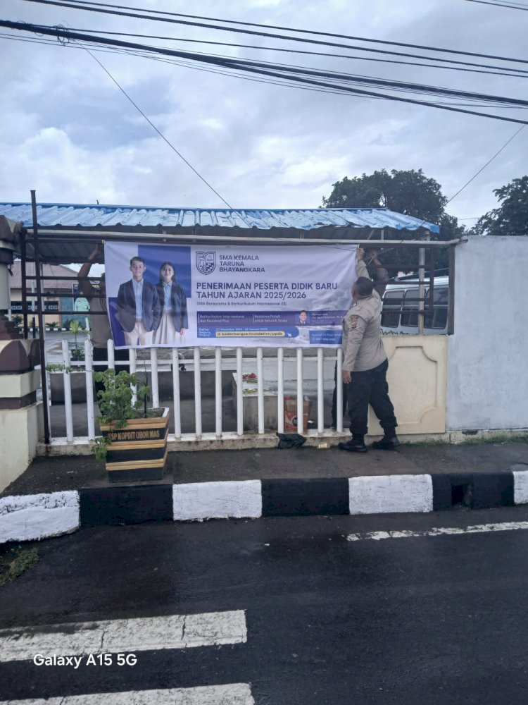 Polres Sikka Sosialisasikan Penerimaan Peserta Didik Baru SMA Kemala Taruna Bayangkara untuk Generasi Muda Kabupaten Sikka