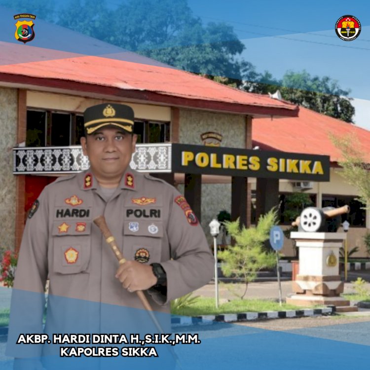 AKBP Hardi Dinata: Pemimpin Berprestasi dengan Segudang Pengalaman dan Dedikasi di Polres Sikka