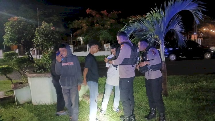 Patroli Perintis Presisi Samapta Polri Jaga Kamtibmas di Wilayah Hukum Polres Sikka